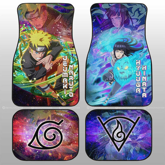 And Hinata Car Floor Mats Custom Characters Car Accessories - Gearcarcover - 1