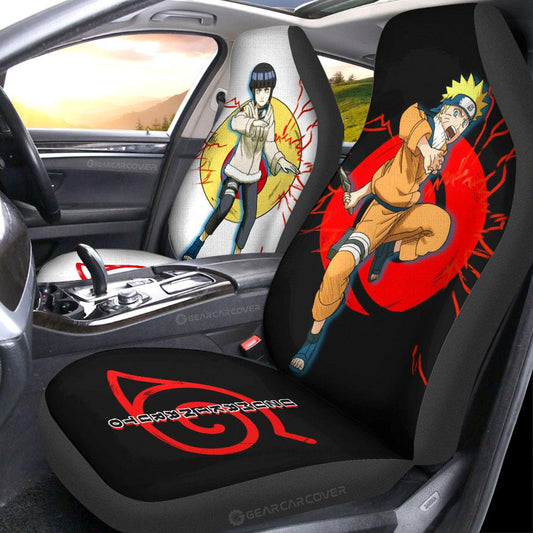 And Hinata Car Seat Covers Custom For Anime Fans - Gearcarcover - 2