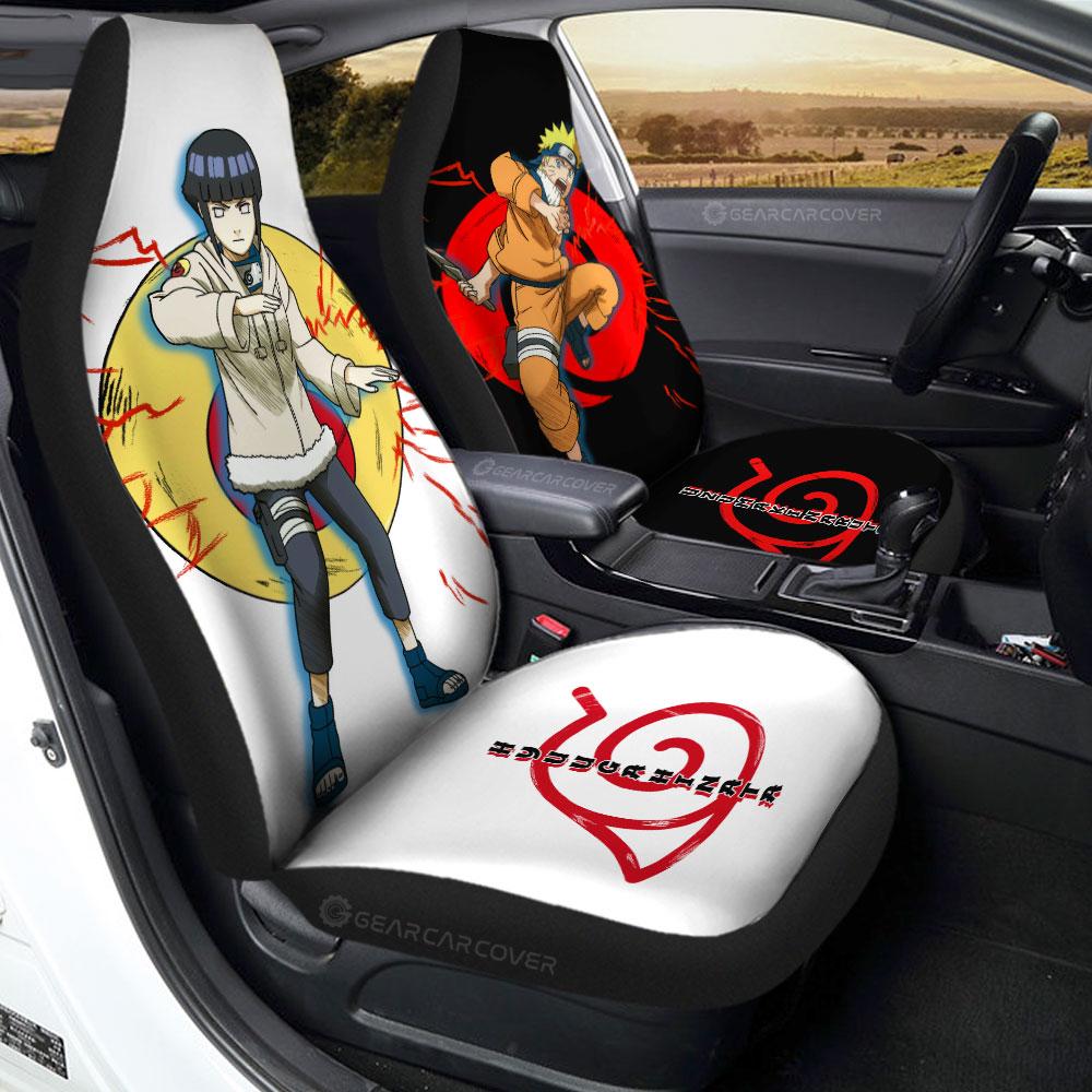 And Hinata Car Seat Covers Custom For Anime Fans - Gearcarcover - 1