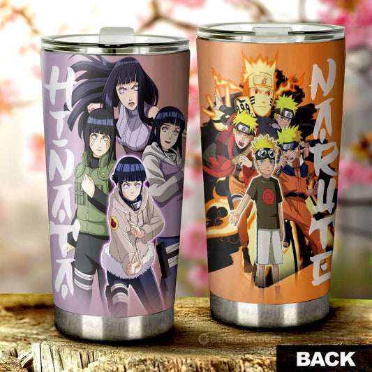 And Hinata Tumbler Cup Custom Anime Car Accessories - Gearcarcover - 1