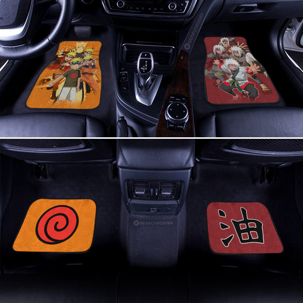 And Jiraiya Car Floor Mats Custom Car Accessories - Gearcarcover - 3