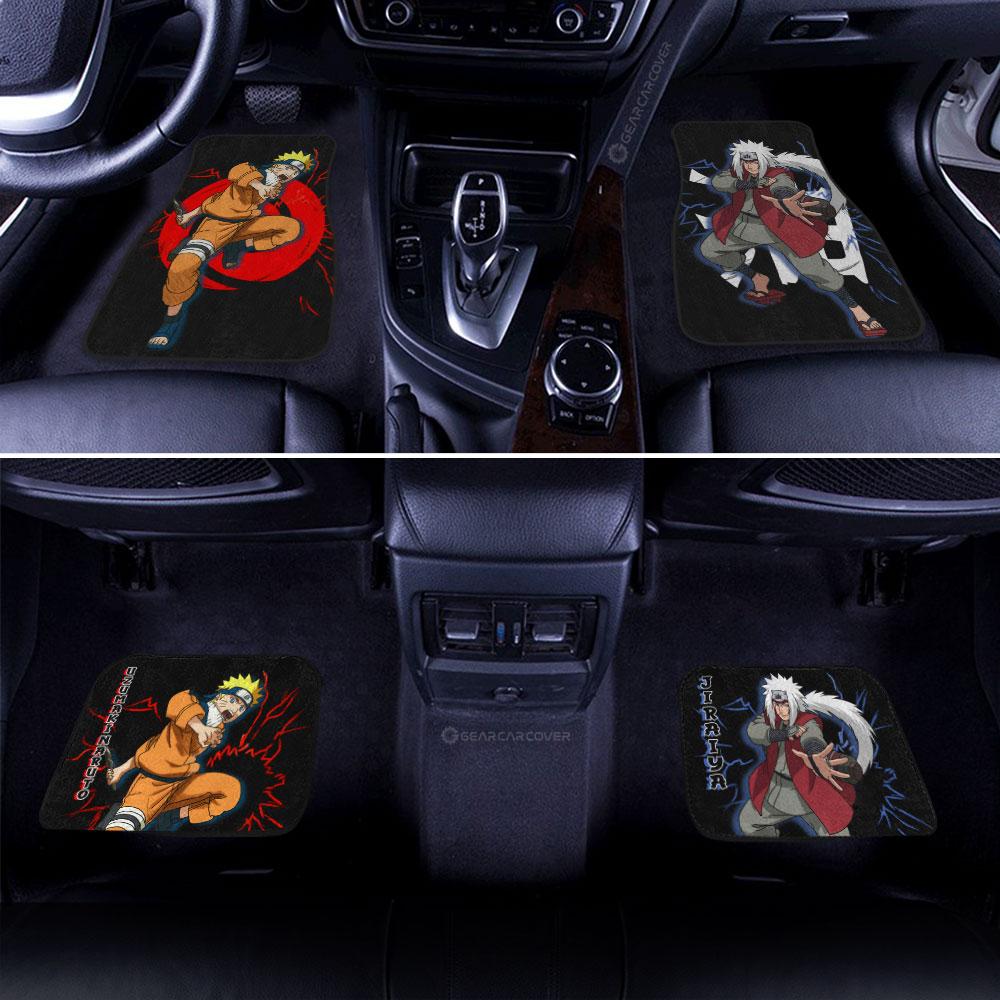 And Jiraiya Car Floor Mats Custom For Anime Fans - Gearcarcover - 3