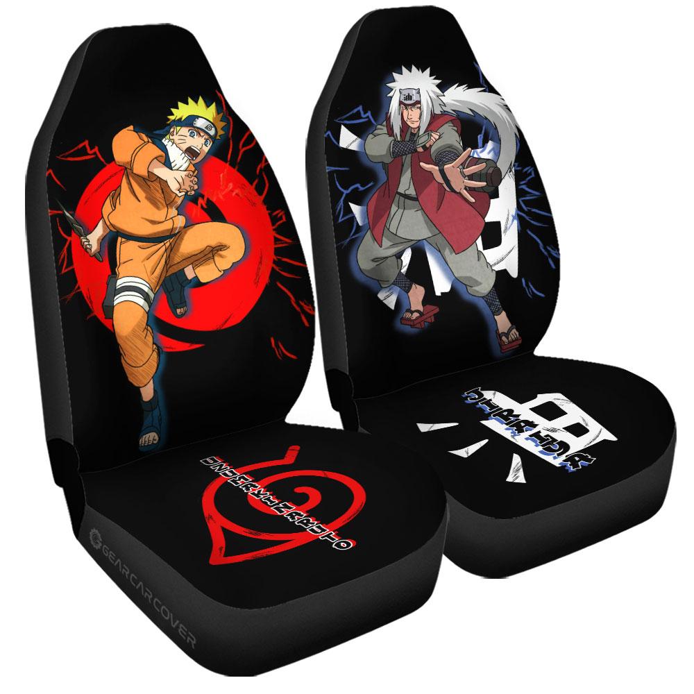 And Jiraiya Car Seat Covers Custom For Anime Fans - Gearcarcover - 3