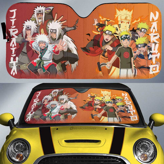 And Jiraiya Car Sunshade Custom Anime Car Accessories - Gearcarcover - 1