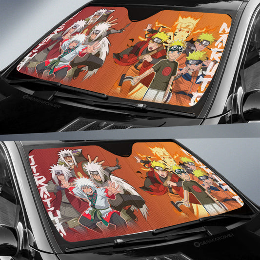 And Jiraiya Car Sunshade Custom Car Accessories - Gearcarcover - 2