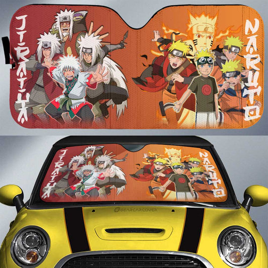 And Jiraiya Car Sunshade Custom Car Accessories - Gearcarcover - 1