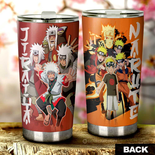 And Jiraiya Tumbler Cup Custom Anime Car Accessories - Gearcarcover - 1