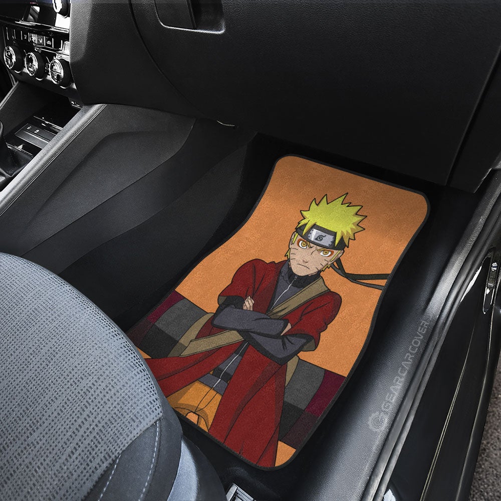 And Monkey D Luffy Car Floor Mats Custom Main Anime Heros - Gearcarcover - 4