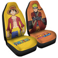 And Monkey D Luffy Car Seat Covers Custom Main Anime Heros - Gearcarcover - 3