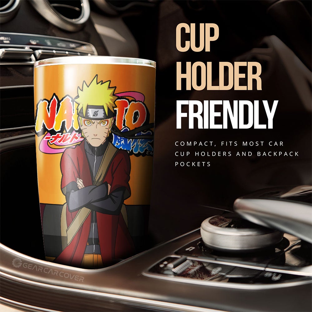 And Monkey D Luffy Tumbler Cup Custom Main Anime Heros - Gearcarcover - 3