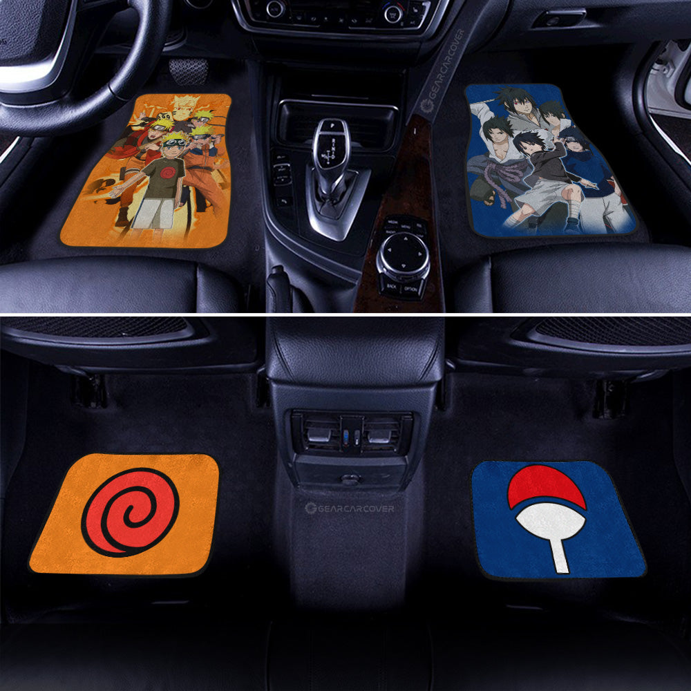 And Sasuke Car Floor Mats Custom Car Accessories - Gearcarcover - 3