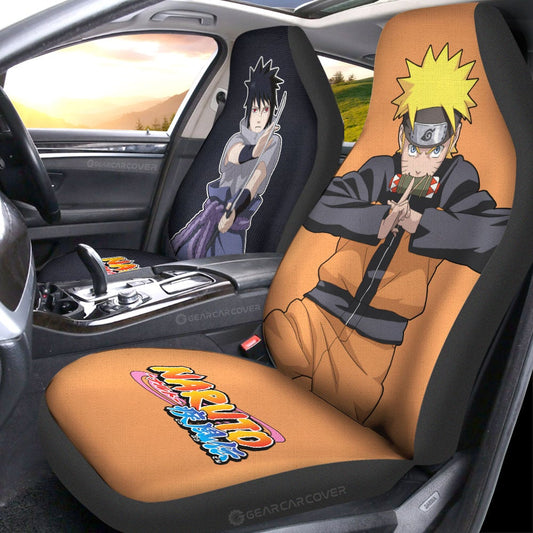 And Sasuke Car Seat Covers Custom Anime - Gearcarcover - 2