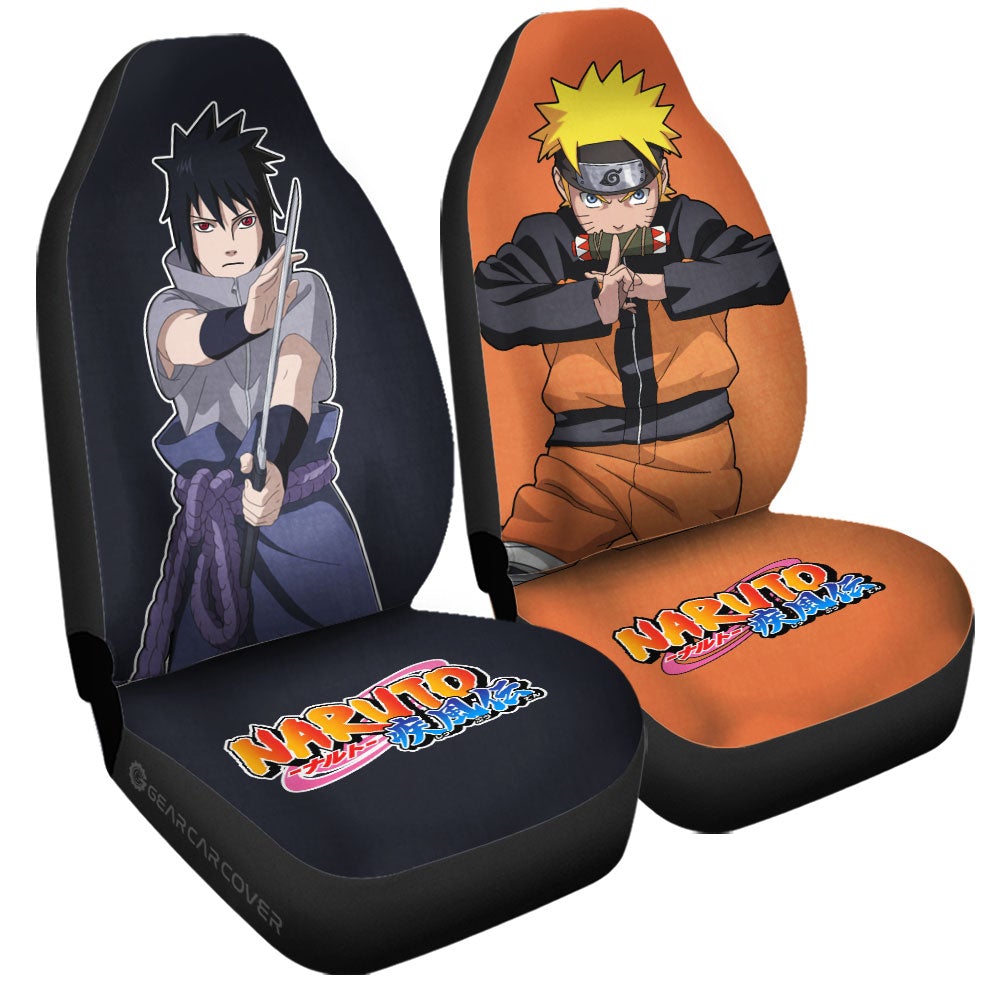 And Sasuke Car Seat Covers Custom Anime - Gearcarcover - 3