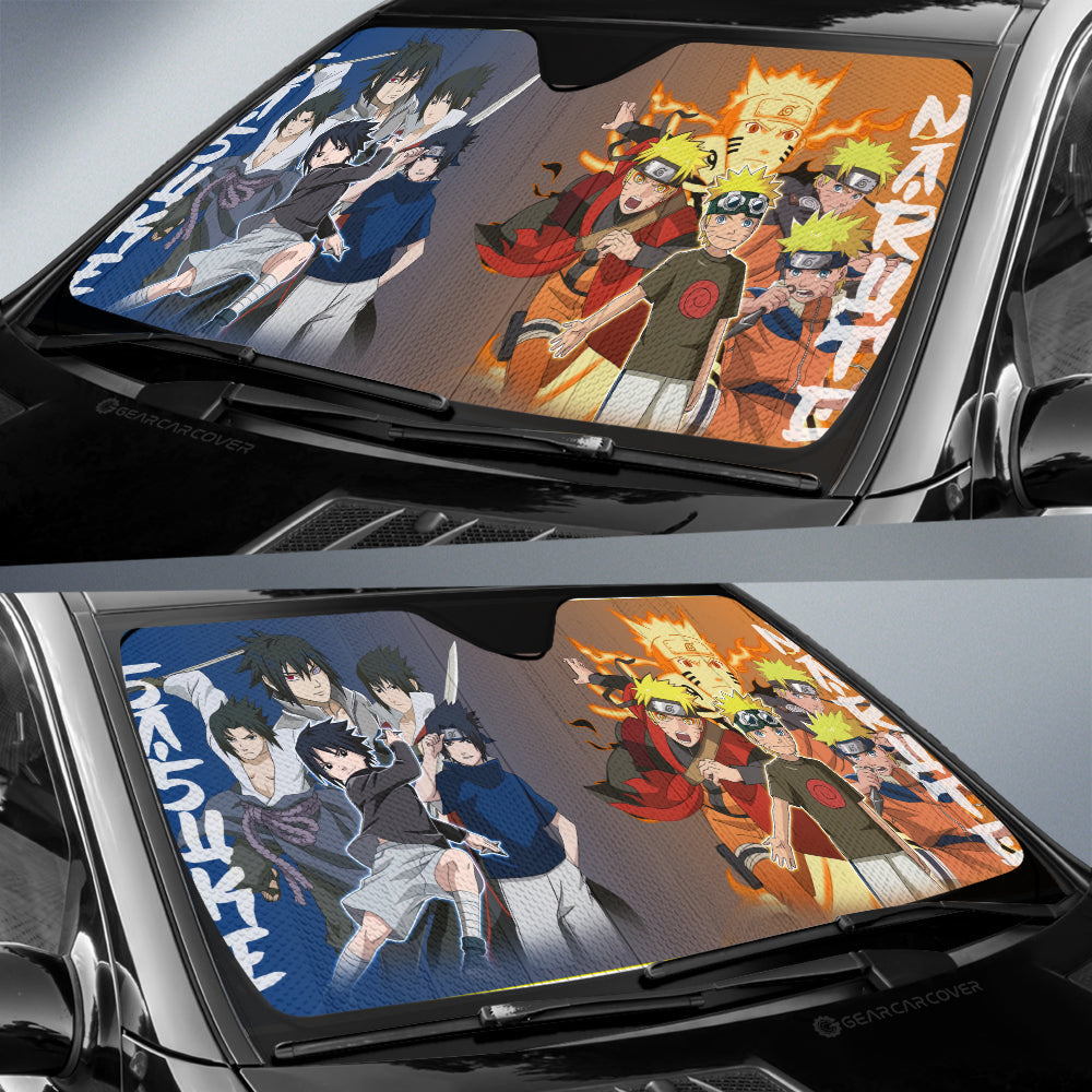 And Sasuke Car Sunshade Custom Car Accessories - Gearcarcover - 2