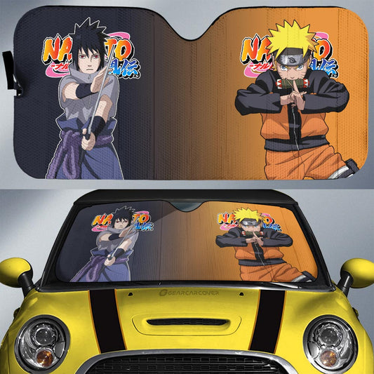 And Sasuke Car Sunshade Custom NRT - Gearcarcover - 1