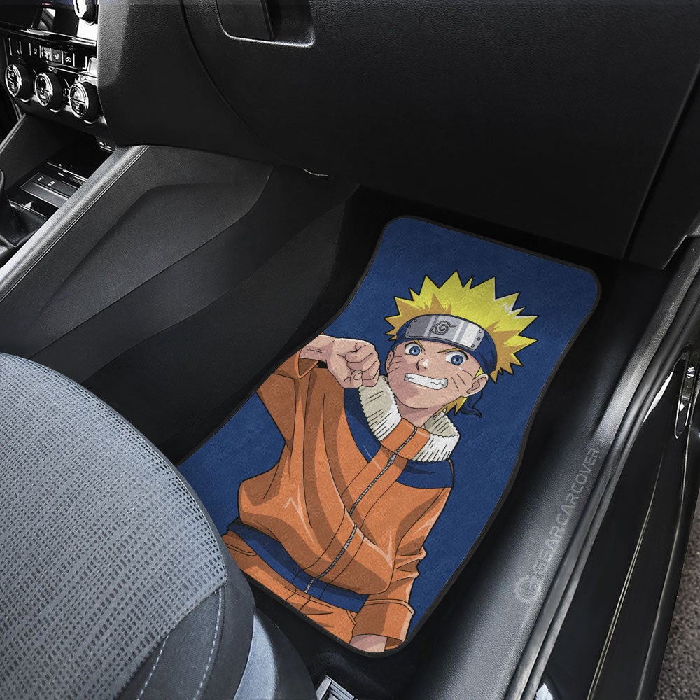 And Tanjiro Car Floor Mats Custom Anime Car Accessories - Gearcarcover - 4