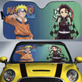 And Tanjiro Car Sunshade Custom Car Accessories - Gearcarcover - 1