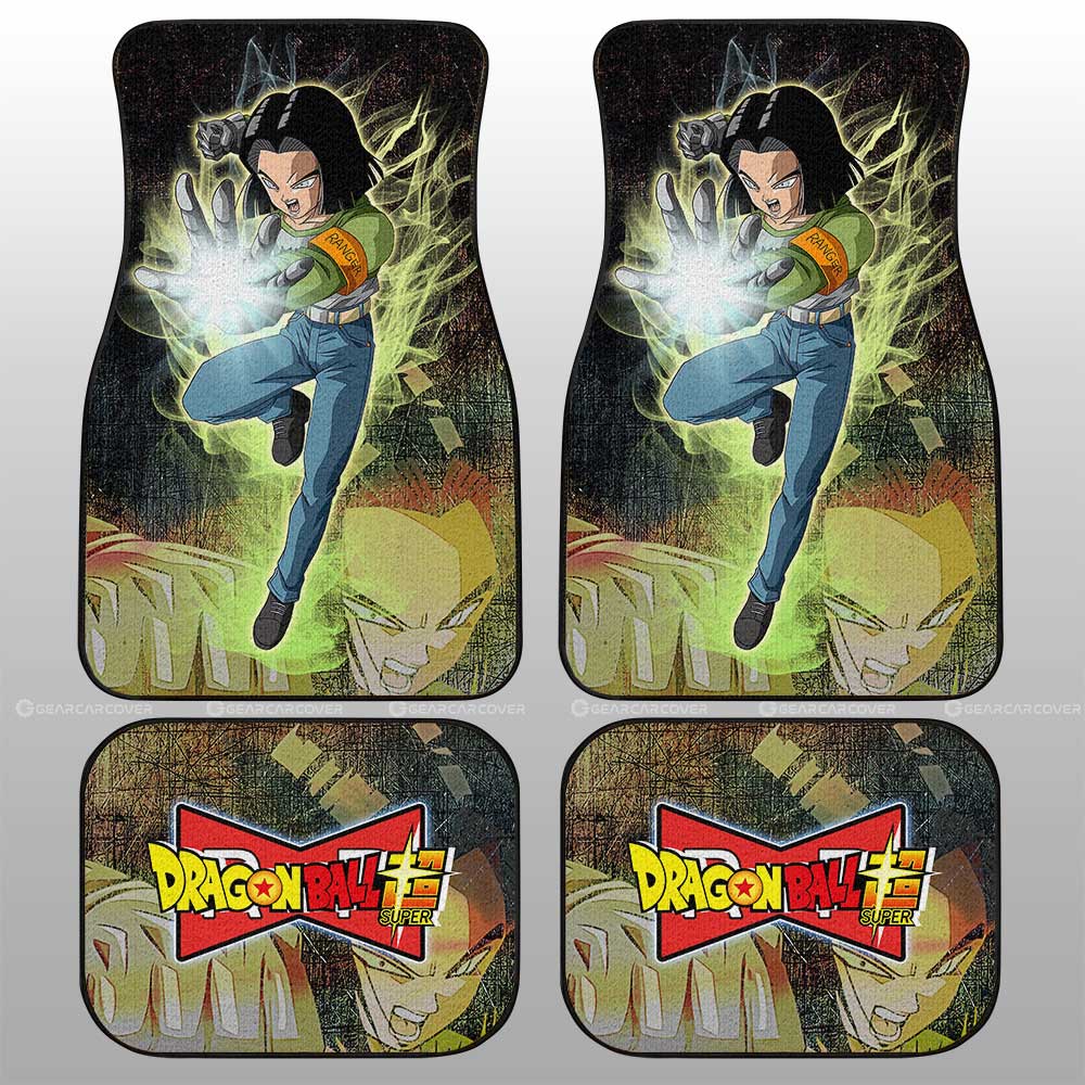 Android 17 Car Floor Mats Custom Car Accessories - Gearcarcover - 1