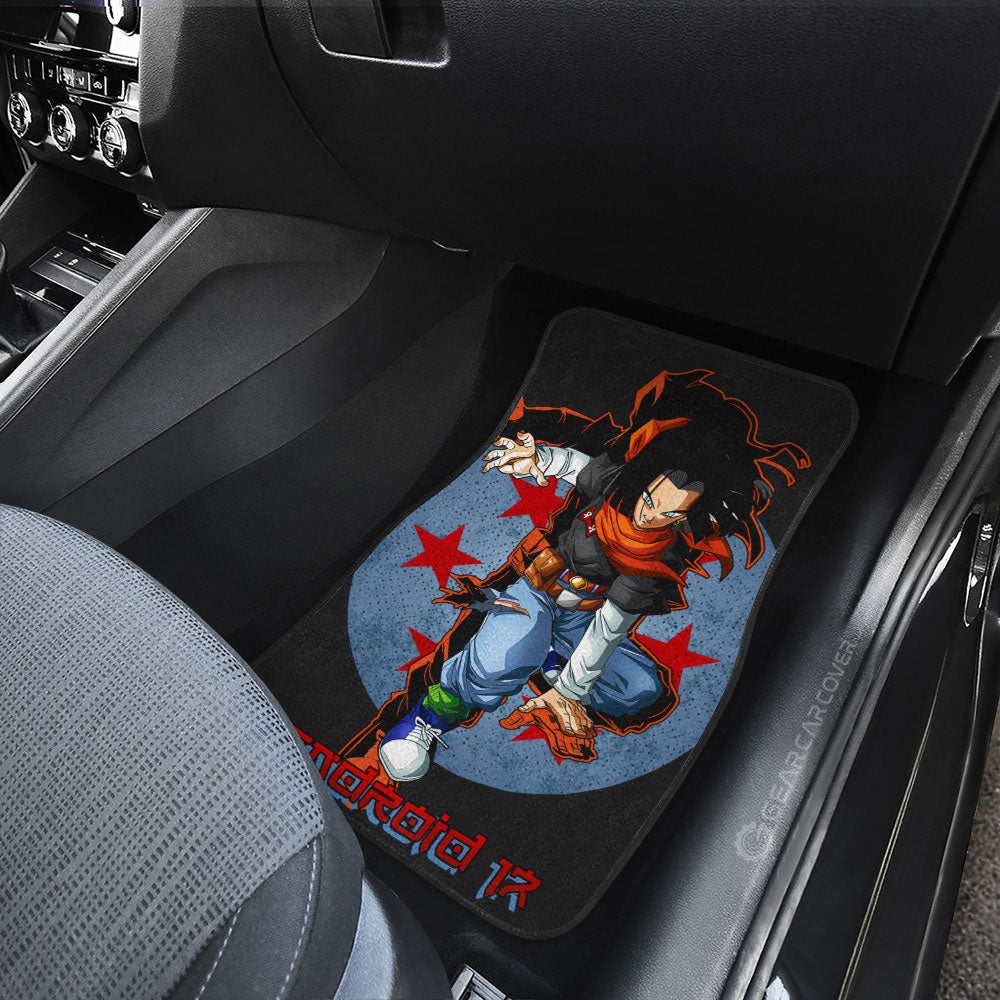 Android 17 Car Floor Mats Custom Car Accessories - Gearcarcover - 3