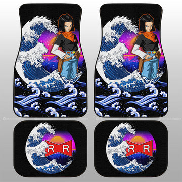 Android 17 Car Floor Mats Custom Car Interior Accessories - Gearcarcover - 1