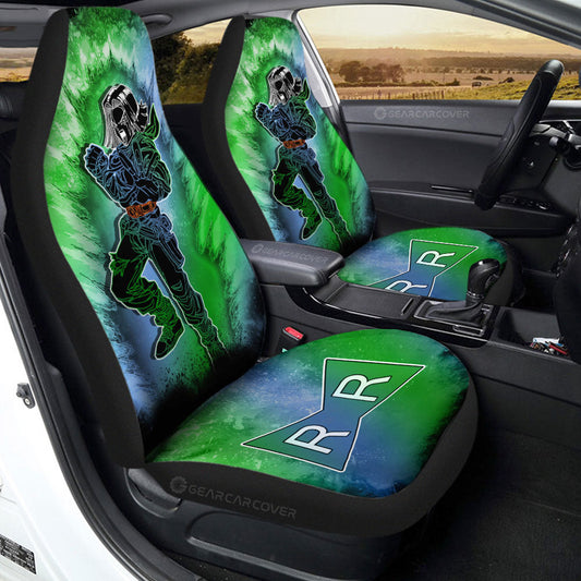 Android 17 Car Seat Covers Custom Anime Car Accessories - Gearcarcover - 2