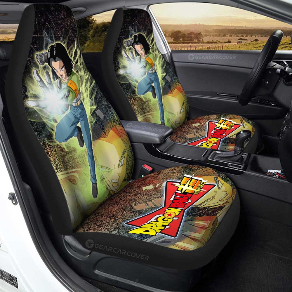 Android 17 Car Seat Covers Custom Car Accessories - Gearcarcover - 3