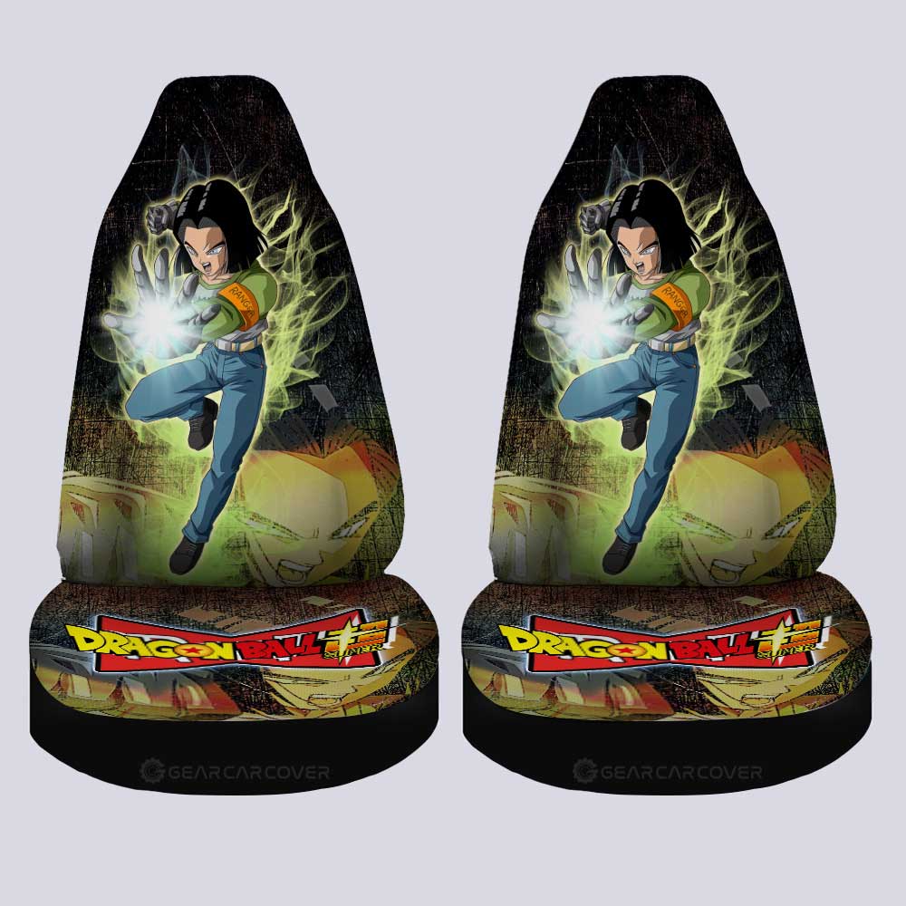 Android 17 Car Seat Covers Custom Car Accessories - Gearcarcover - 1