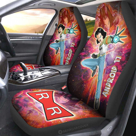 Android 17 Car Seat Covers Custom Car Accessories - Gearcarcover - 1