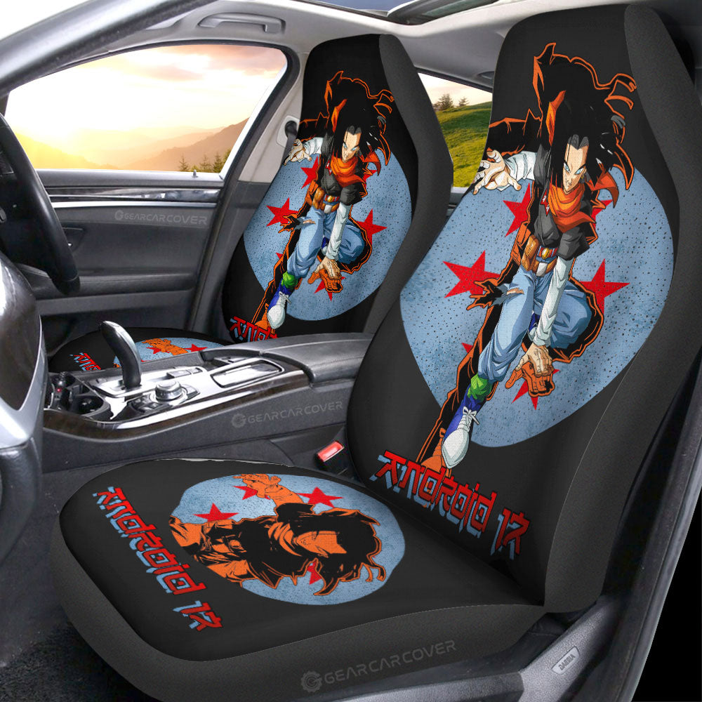 Android 17 Car Seat Covers Custom Car Accessories - Gearcarcover - 1