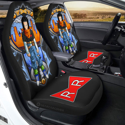Android 17 Car Seat Covers Custom Car Interior Accessories - Gearcarcover - 2