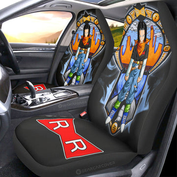 Android 17 Car Seat Covers Custom Car Interior Accessories - Gearcarcover - 1