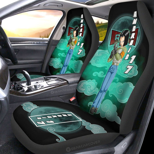Android 17 Car Seat Covers Custom Car Interior Accessories - Gearcarcover - 2