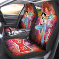 Android 17 Car Seat Covers Custom Dragon Ball Anime Car Accessories - Gearcarcover - 1