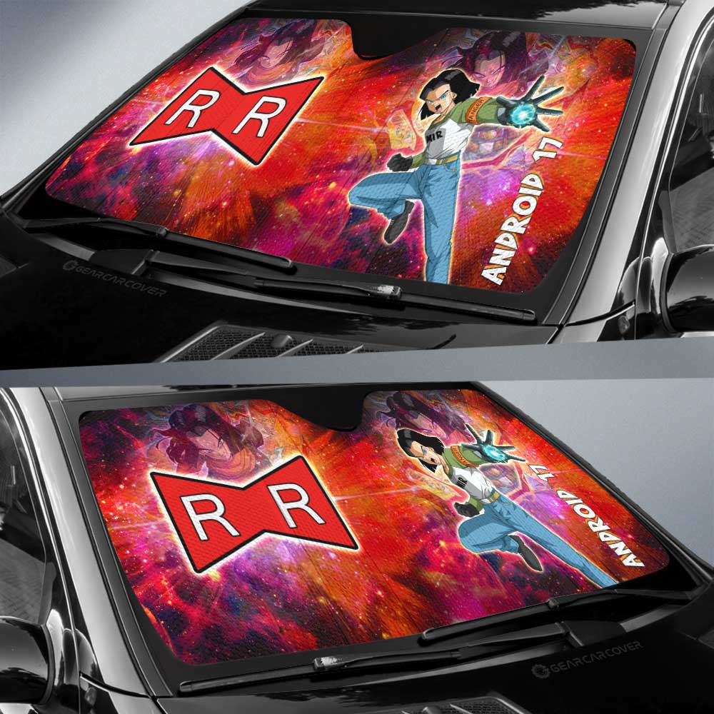 Android 17 Car Sunshade Custom Car Accessories - Gearcarcover - 2