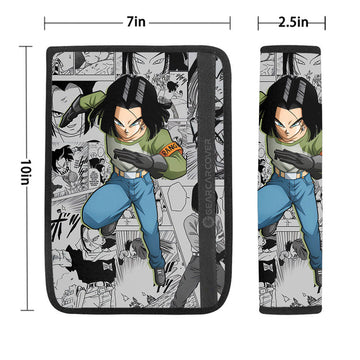 Android 17 Seat Belt Covers Collection - Gearcarcover - 1