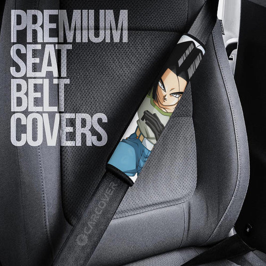 Android 17 Seat Belt Covers Custom Car Accessories - Gearcarcover - 2