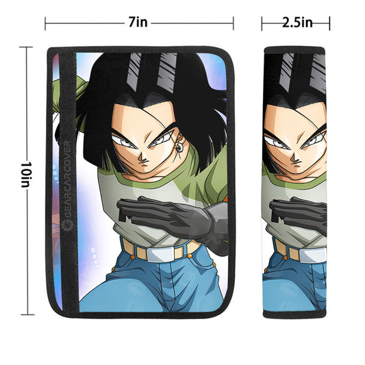Android 17 Seat Belt Covers Custom Car Accessories - Gearcarcover - 1