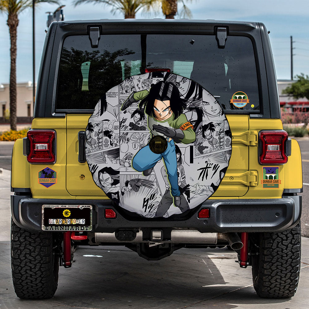 Android 17 Spare Tire Covers Camera Hole Collection - Gearcarcover - 2