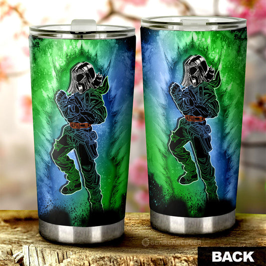 Android 17 Tumbler Cup Custom Anime Car Accessories - Gearcarcover - 2