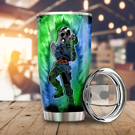 Android 17 Tumbler Cup Custom Anime Car Accessories - Gearcarcover - 1