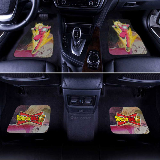 Android 18 Car Floor Mats Custom Car Accessories - Gearcarcover - 2