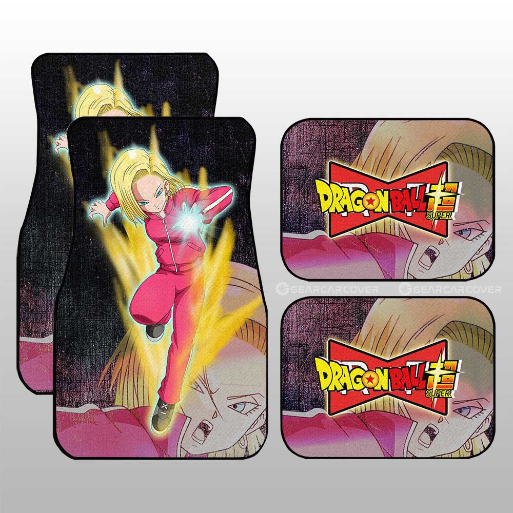 Android 18 Car Floor Mats Custom Car Accessories - Gearcarcover - 3