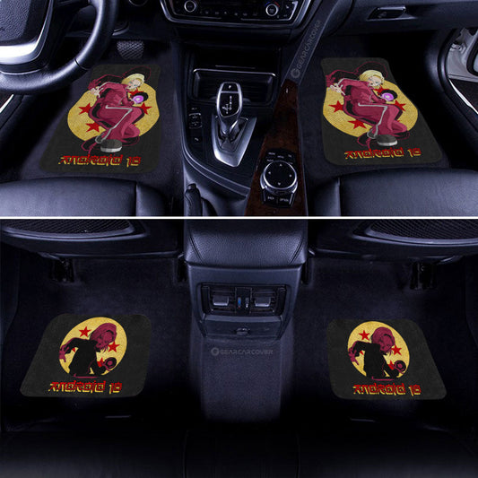 Android 18 Car Floor Mats Custom Car Accessories - Gearcarcover - 2