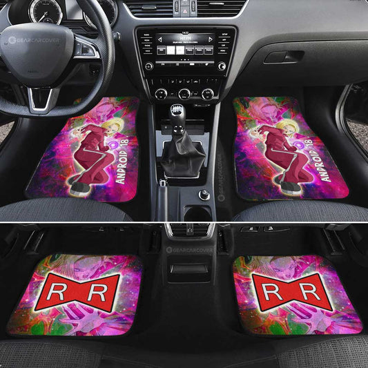 Android 18 Car Floor Mats Custom Car Accessories - Gearcarcover - 2