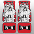 Android 18 Car Floor Mats Custom Car Accessories Manga Style For Fans - Gearcarcover - 2