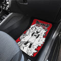 Android 18 Car Floor Mats Custom Car Accessories Manga Style For Fans - Gearcarcover - 4