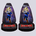 Android 18 Car Seat Covers Custom Galaxy Style Car Accessories - Gearcarcover - 4