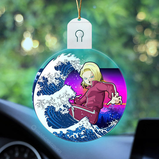 Android 18 Led Ornament Custom Car Decorations - Gearcarcover - 2