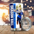 Android 18 Tumbler Cup Custom Car Accessories For Fans - Gearcarcover - 1