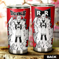 Android 18 Tumbler Cup Custom Car Accessories Manga Style For Fans - Gearcarcover - 3